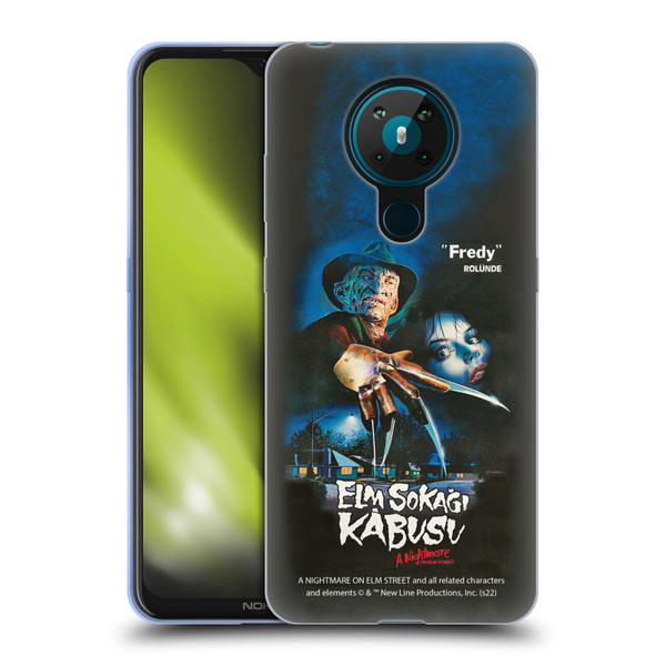 A Nightmare On Elm Street (1984) Graphics Elm Sokagi Soft Gel Case for Nokia 5.3