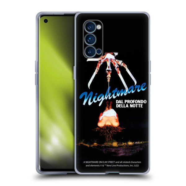 A Nightmare On Elm Street (1984) Graphics Nightmare Soft Gel Case for OPPO Reno 4 Pro 5G