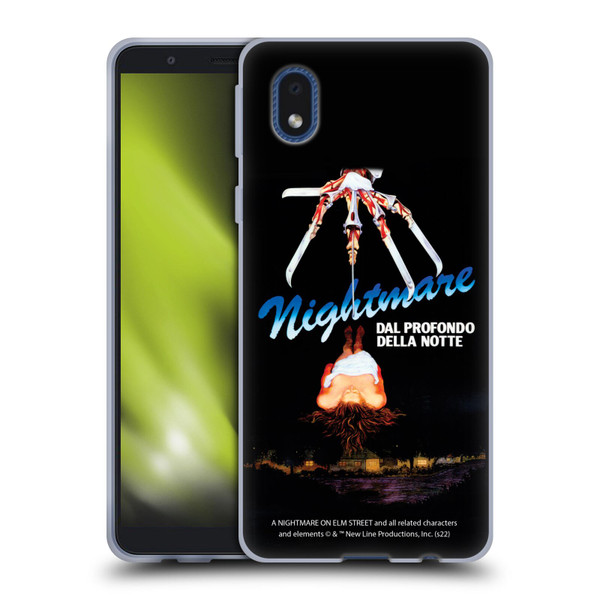 A Nightmare On Elm Street (1984) Graphics Nightmare Soft Gel Case for Samsung Galaxy A01 Core (2020)