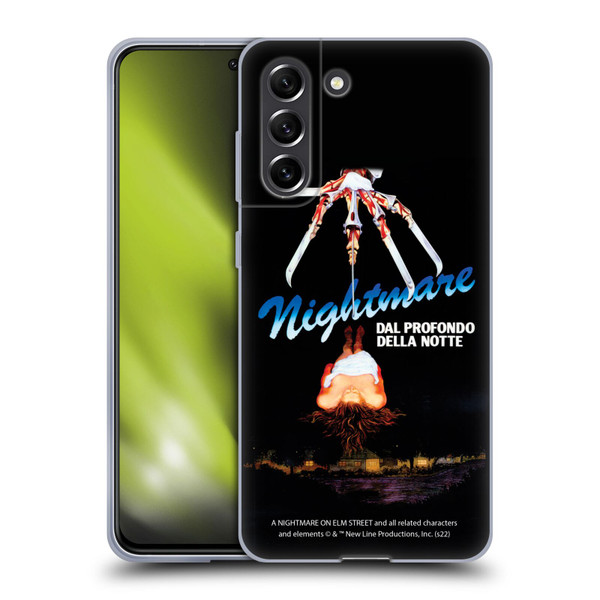 A Nightmare On Elm Street (1984) Graphics Nightmare Soft Gel Case for Samsung Galaxy S21 FE 5G