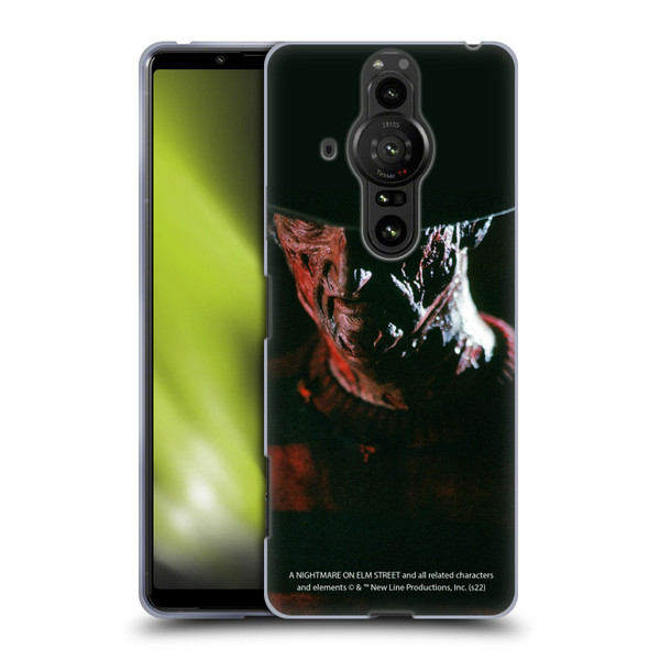 A Nightmare On Elm Street (1984) Graphics Freddy Soft Gel Case for Sony Xperia Pro-I