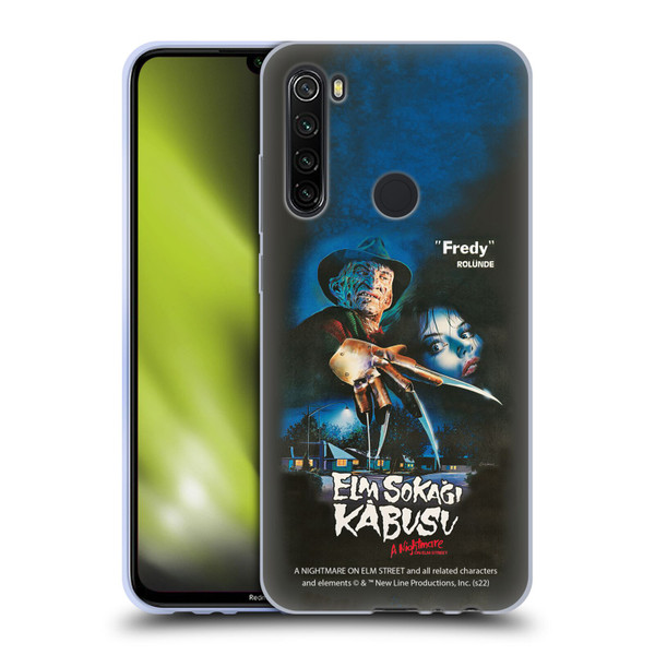 A Nightmare On Elm Street (1984) Graphics Elm Sokagi Soft Gel Case for Xiaomi Redmi Note 8T