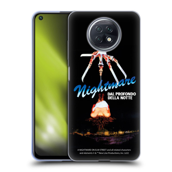 A Nightmare On Elm Street (1984) Graphics Nightmare Soft Gel Case for Xiaomi Redmi Note 9T 5G