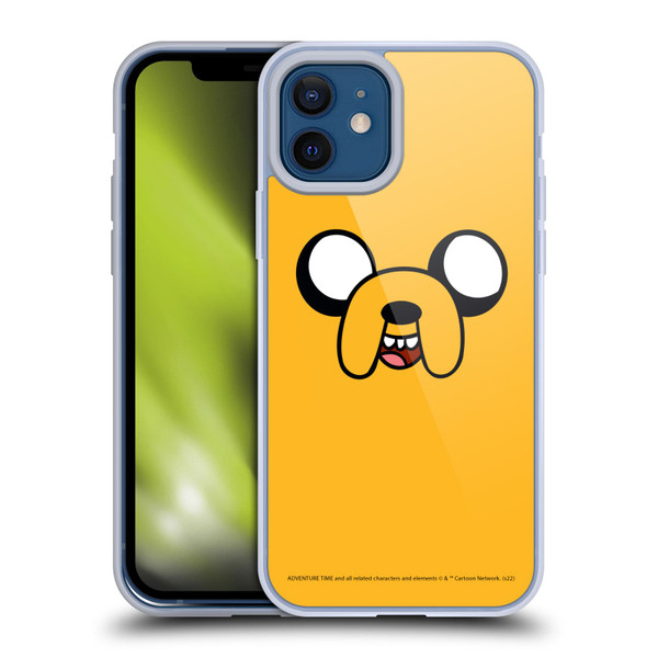 Adventure Time Graphics Jake The Dog Soft Gel Case for Apple iPhone 12 / iPhone 12 Pro