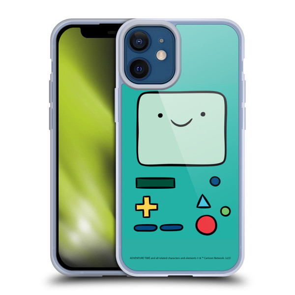 Adventure Time Graphics BMO Soft Gel Case for Apple iPhone 12 Mini & MagSafe