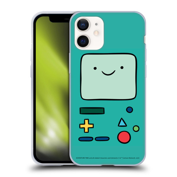 Adventure Time Graphics BMO Soft Gel Case for Apple iPhone 12 Mini