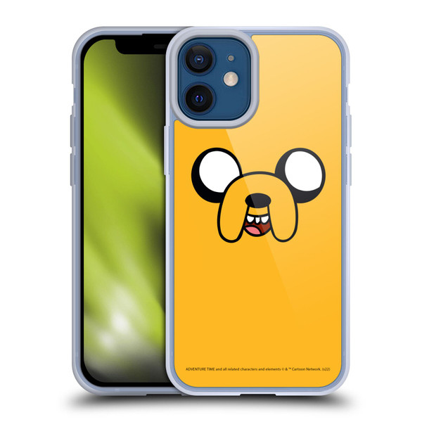 Adventure Time Graphics Jake The Dog Soft Gel Case for Apple iPhone 12 Mini & MagSafe