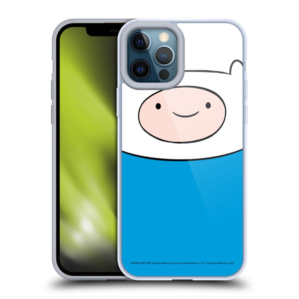 Adventure Time Graphics Finn The Human Soft Gel Case for Apple iPhone 12 Pro Max & MagSafe