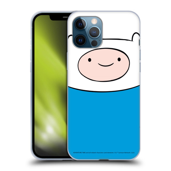 Adventure Time Graphics Finn The Human Soft Gel Case for Apple iPhone 12 Pro Max