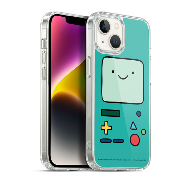 Adventure Time Graphics BMO Soft Gel Case for Apple iPhone 14