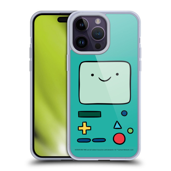 Adventure Time Graphics BMO Soft Gel Case for Apple iPhone 14 Pro Max