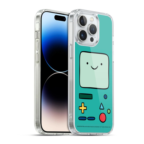 Adventure Time Graphics BMO Soft Gel Case for Apple iPhone 14 Pro Max & MagSafe