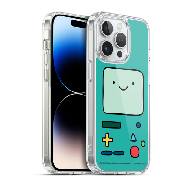 Adventure Time Graphics BMO Soft Gel Case for Apple iPhone 14 Pro & MagSafe