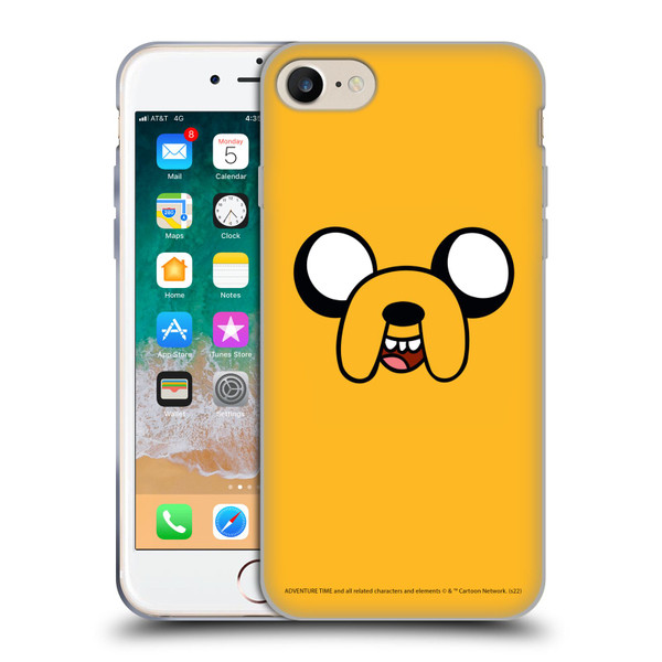 Adventure Time Graphics Jake The Dog Soft Gel Case for Apple iPhone 7 / 8 / SE 2020 & 2022 & MagSafe