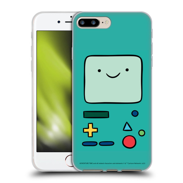Adventure Time Graphics BMO Soft Gel Case for Apple iPhone 7 Plus / iPhone 8 Plus