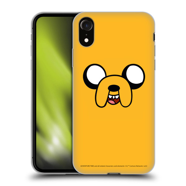 Adventure Time Graphics Jake The Dog Soft Gel Case for Apple iPhone XR