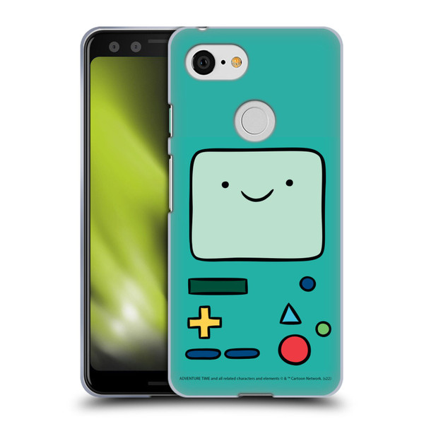 Adventure Time Graphics BMO Soft Gel Case for Google Pixel 3