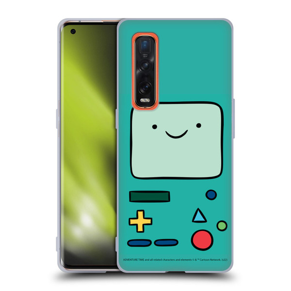 Adventure Time Graphics BMO Soft Gel Case for OPPO Find X2 Pro 5G