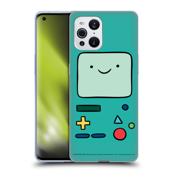 Adventure Time Graphics BMO Soft Gel Case for OPPO Find X3 / Pro