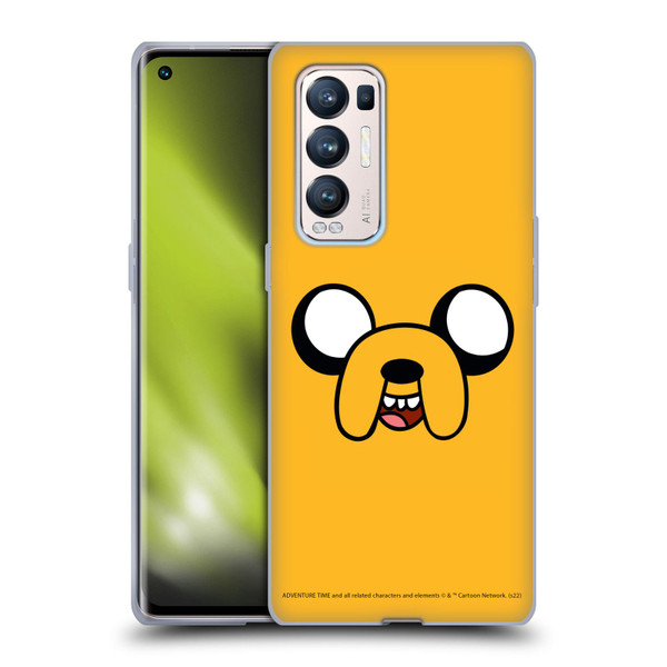 Adventure Time Graphics Jake The Dog Soft Gel Case for OPPO Find X3 Neo / Reno5 Pro+ 5G