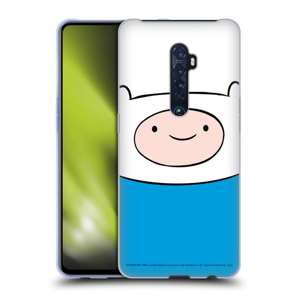 Adventure Time Graphics Finn The Human Soft Gel Case for OPPO Reno 2