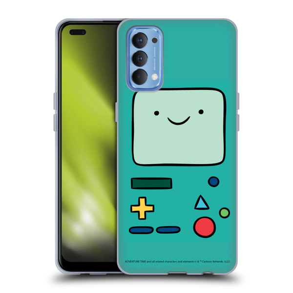Adventure Time Graphics BMO Soft Gel Case for OPPO Reno 4 5G