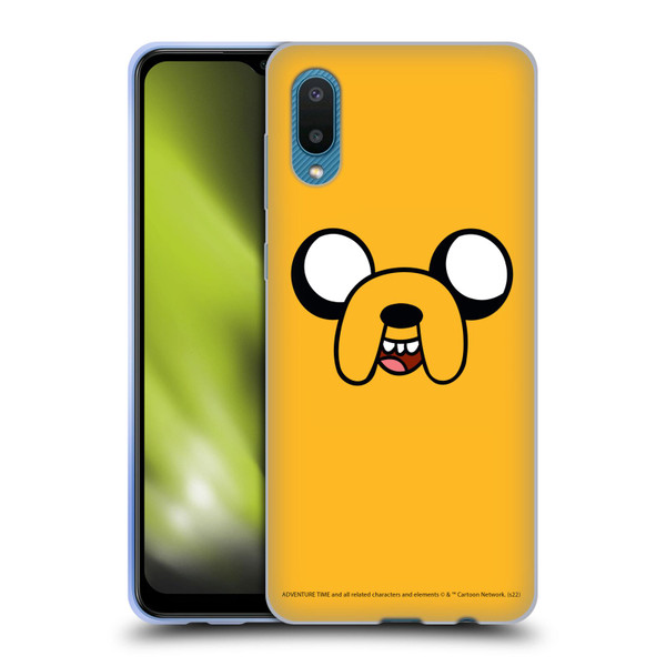 Adventure Time Graphics Jake The Dog Soft Gel Case for Samsung Galaxy A02/M02 (2021)