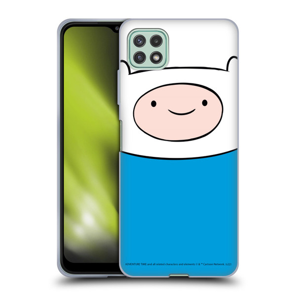 Adventure Time Graphics Finn The Human Soft Gel Case for Samsung Galaxy A22 5G / F42 5G (2021)