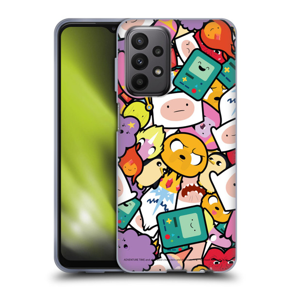 Adventure Time Graphics Pattern Soft Gel Case for Samsung Galaxy A23 / 5G (2022)