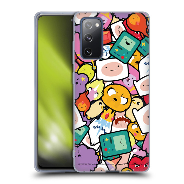 Adventure Time Graphics Pattern Soft Gel Case for Samsung Galaxy S20 FE / 5G