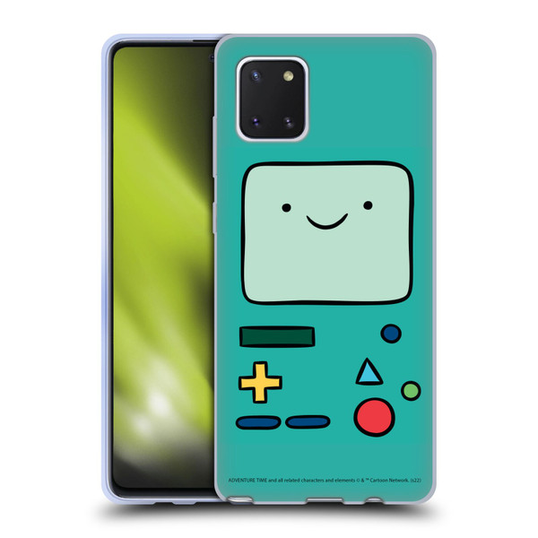 Adventure Time Graphics BMO Soft Gel Case for Samsung Galaxy Note10 Lite