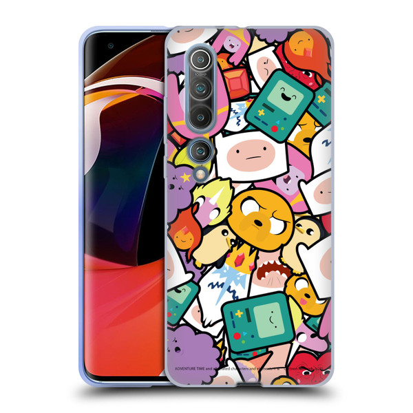 Adventure Time Graphics Pattern Soft Gel Case for Xiaomi Mi 10 5G / Mi 10 Pro 5G