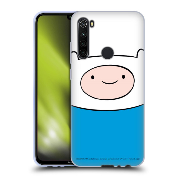 Adventure Time Graphics Finn The Human Soft Gel Case for Xiaomi Redmi Note 8T