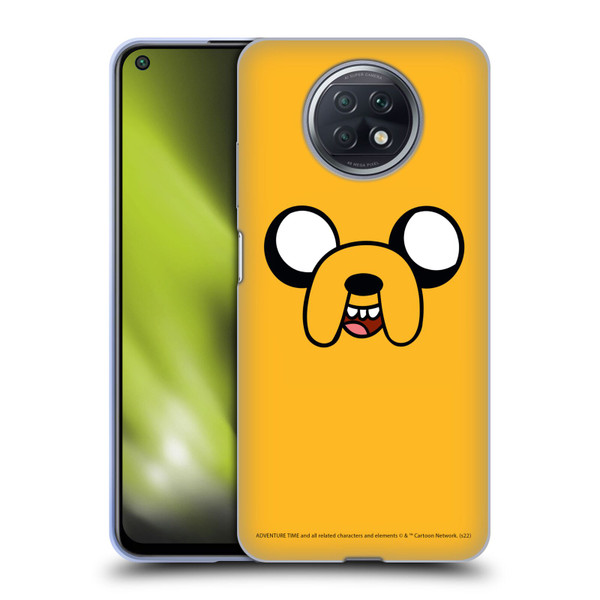 Adventure Time Graphics Jake The Dog Soft Gel Case for Xiaomi Redmi Note 9T 5G