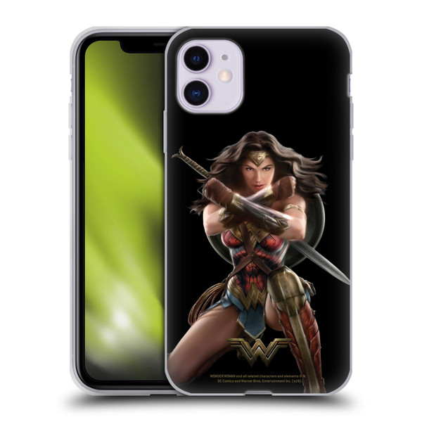 Wonder Woman Movie Character Art Bracelets Of Submission Soft Gel Case for Apple iPhone 11