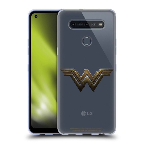 Wonder Woman Movie Logos Main Soft Gel Case for LG K51S