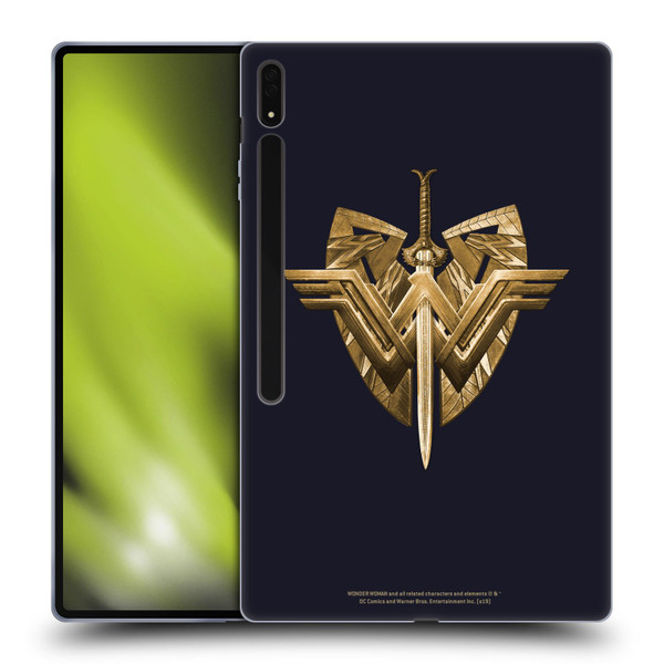 Wonder Woman Movie Logos Sword And Shield Soft Gel Case for Samsung Galaxy Tab S8 Ultra