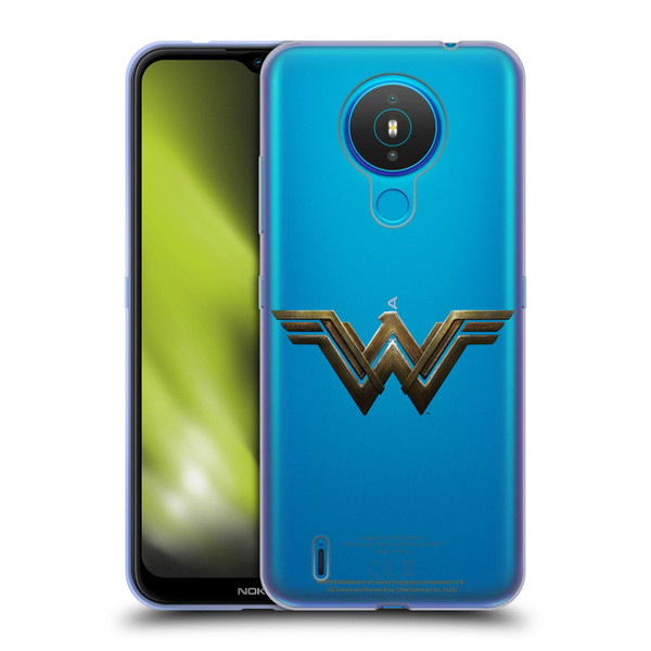 Wonder Woman Movie Logos Main Soft Gel Case for Nokia 1.4