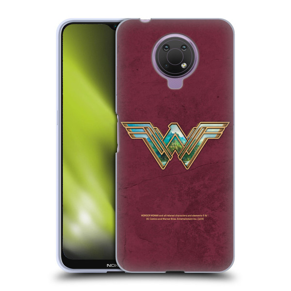 Wonder Woman Movie Logos Themiscyra Soft Gel Case for Nokia G10