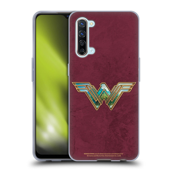 Wonder Woman Movie Logos Themiscyra Soft Gel Case for OPPO Find X2 Lite 5G