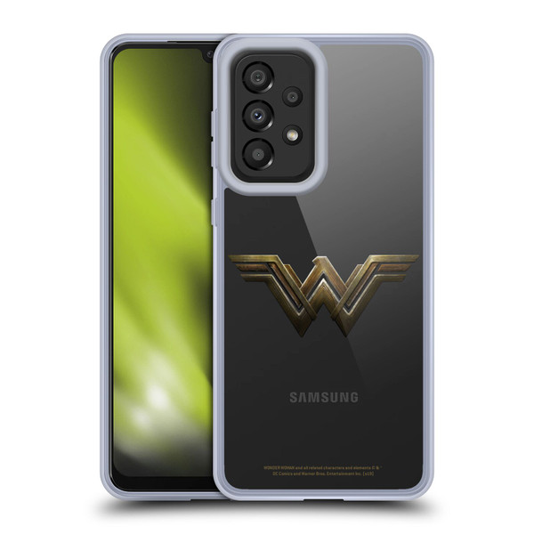 Wonder Woman Movie Logos Main Soft Gel Case for Samsung Galaxy A33 5G (2022)