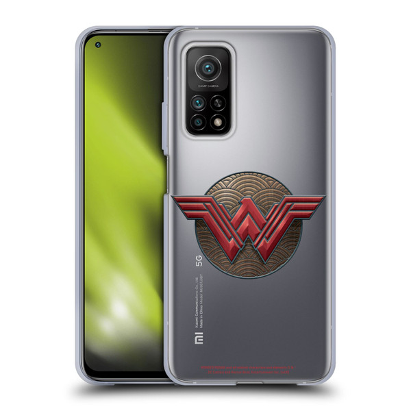 Wonder Woman Movie Logos Waves Soft Gel Case for Xiaomi Mi 10T 5G