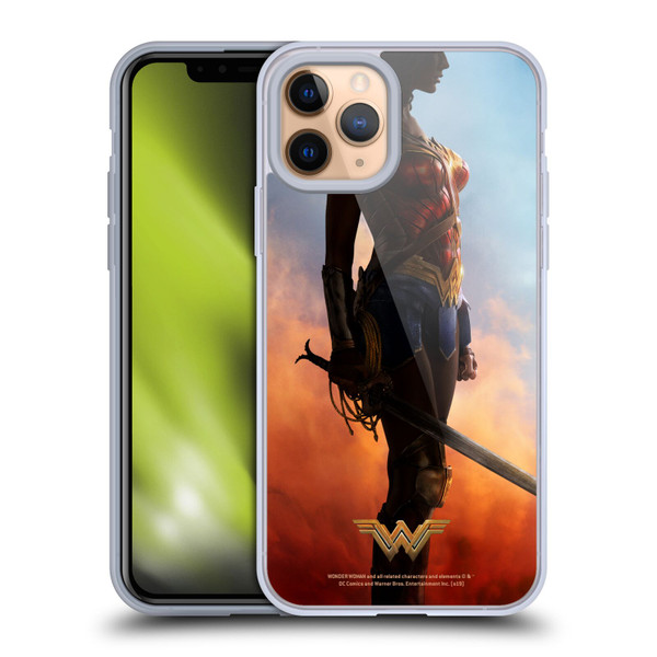 Wonder Woman Movie Posters Godkiller Sword Soft Gel Case for Apple iPhone 11 Pro
