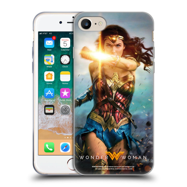 Wonder Woman Movie Posters Bracelets Of Submission Soft Gel Case for Apple iPhone 7 / 8 / SE 2020 & 2022
