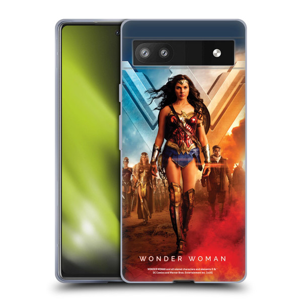 Wonder Woman Movie Posters Group Soft Gel Case for Google Pixel 6a