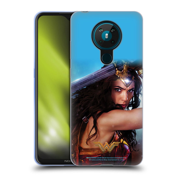 Wonder Woman Movie Posters Godkiller Sword 2 Soft Gel Case for Nokia 5.3