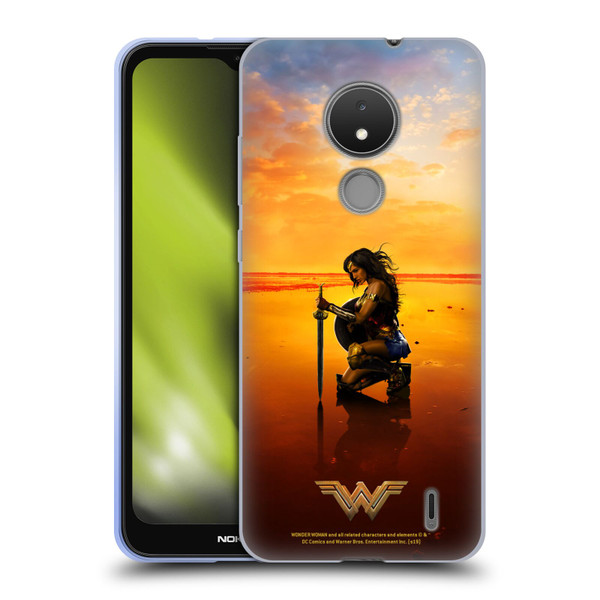 Wonder Woman Movie Posters Sword And Shield Soft Gel Case for Nokia C21
