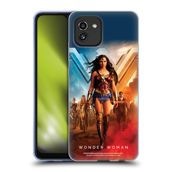 Wonder Woman Movie Posters Group Soft Gel Case for Samsung Galaxy A03 (2021)