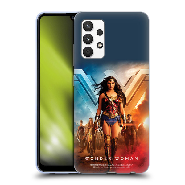 Wonder Woman Movie Posters Group Soft Gel Case for Samsung Galaxy A32 (2021)