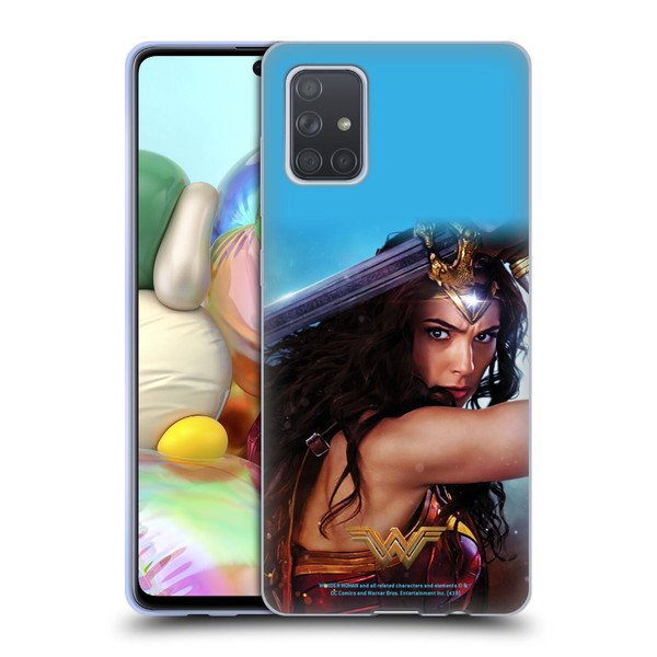 Wonder Woman Movie Posters Godkiller Sword 2 Soft Gel Case for Samsung Galaxy A71 (2019)